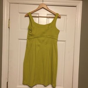 New York & Company lime green Dress